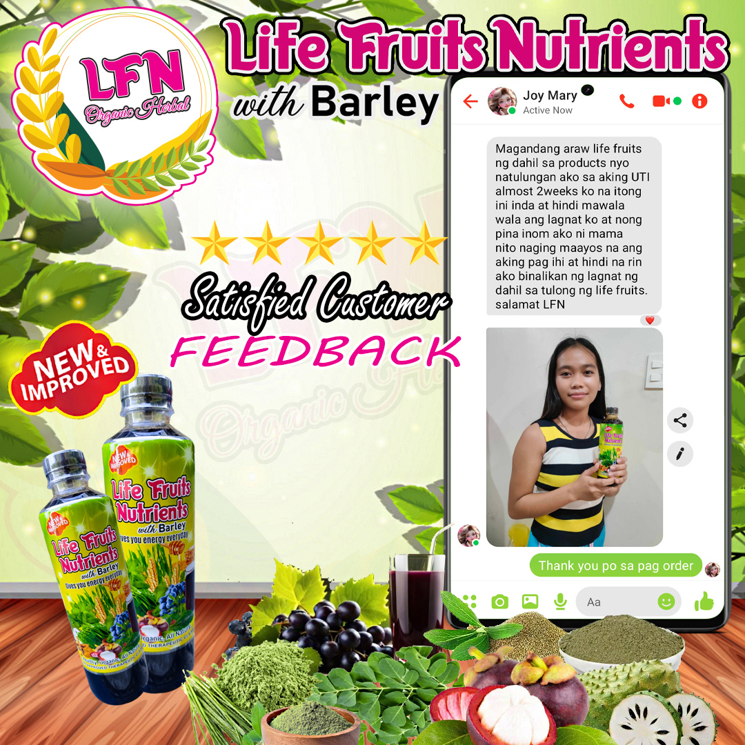 Life Fruits Nutrients with Barley Food Supplement