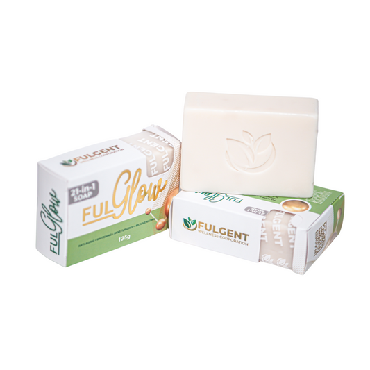 Fulglow 21 in 1 Soap with Swiss Apple Stem Cell and Sheep Placenta;Moisturizing, Anti-aging,whitening and rejuvenating soap