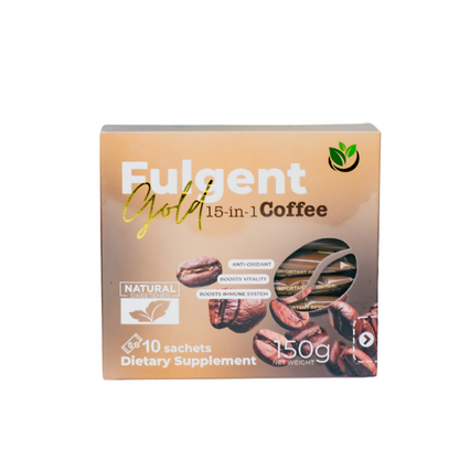 15 in 1 Fulgent Gold All Natural Coffee