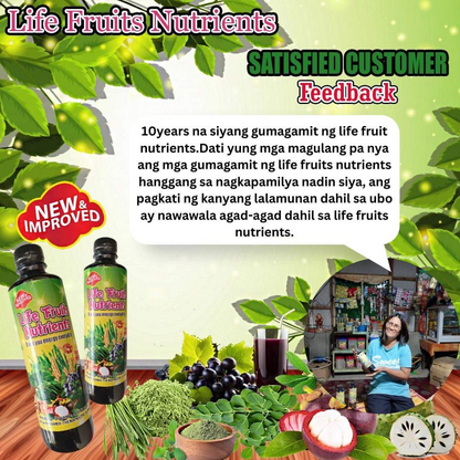 Life Fruits Nutrients with Barley Food Supplement