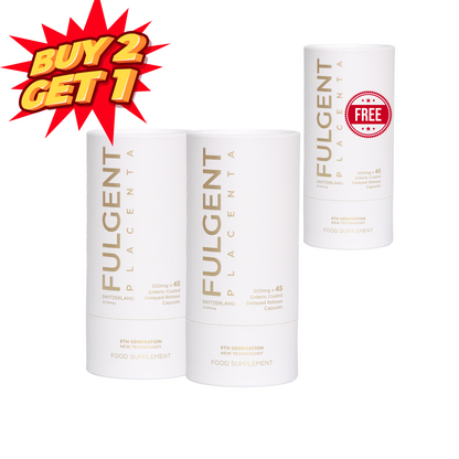 BUY 2 TAKE 1 (3 Bottles) of Fulgent Placenta Oral Stem Cell Therapy